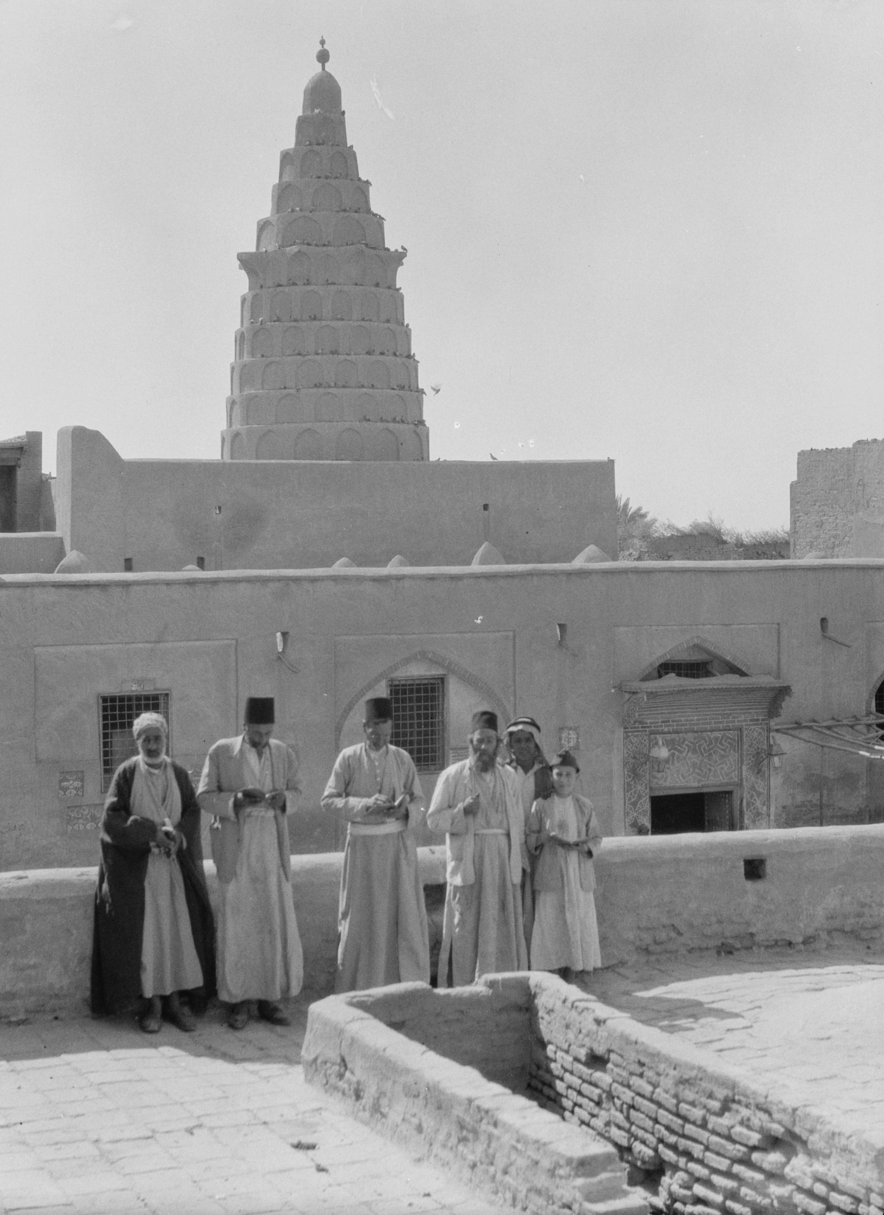 Tomb of Ezekiel at Al Kafil (Bagdad, Iraq) 1932.