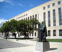 William Blackstone statue. Courtesy of Wikipedia.