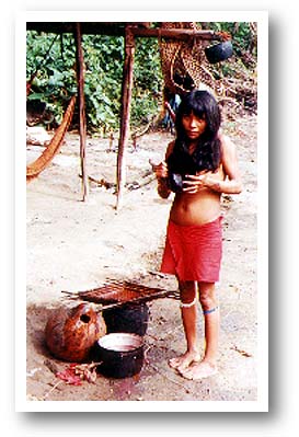 Indian Woman Cooking. Photo copyright by AAJ.