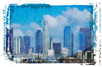 L.A., California. Illustration copyrighted.