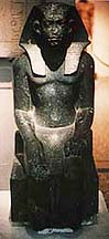 Statue of Sesostris III. Photo copyrighted.