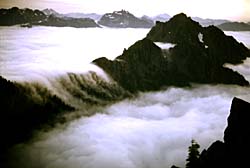 Mountains and clouds. Photo copyrighted. Courtesy Films for Christ.