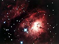 Stars - Lagoon Nebula (photo copyrighted).