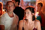 Jeremy Piven and Carrie-Anne Moss in “The Crew”