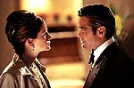Julia Roberts and George Clooney in Oceans Eleven