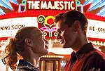 Laurie Holden and Jim Carrey in “The Majestic”
