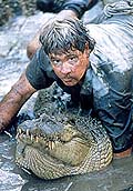 Steve Irwin in “The Crocodile Hunter”