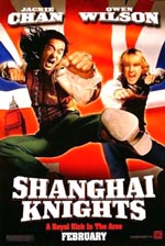 Jackie Chan and Owen Wilson in “Shanghai Knights,” courtesy Buena Vista Pictures