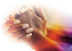 hands in prayer